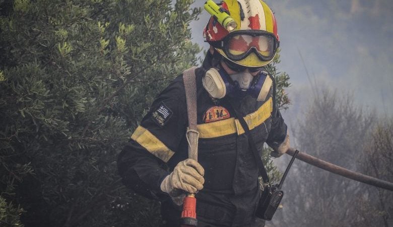 Θεσσαλονίκη: Υπό έλεγχο φωτιά σε δασική έκταση