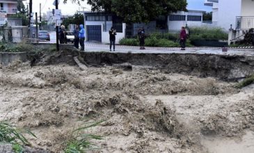 Αισιοδοξία μετά τον εντοπισμό ενός από τους αγνοούμενους στο Μαντούδι – Υποχωρεί ο κυκλώνας Ζορμπάς