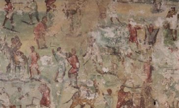 Εντόπισαν αρχαίο κόμικ σε τάφο του 1ου αιώνα μ.Χ. στην Ιορδανία