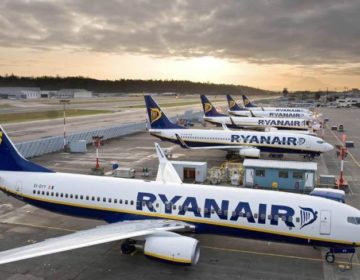 Η Ryanair ακυρώνει όλες τις πτήσεις από και προς Ιταλία