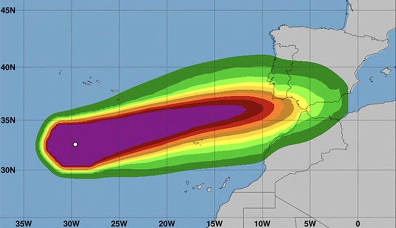 Μετά τον Μάικλ, ήρθε ο κυκλώνας Λέσλι που απειλεί Πορτογαλία και Ισπανία