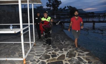 Δύο νεκρά παιδιά σε ναυάγιο με πρόσφυγες στην Αλικαρνασσό