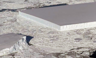 Παγόβουνο σαν γιγάντιο παγάκι φωτογράφησε η NASA