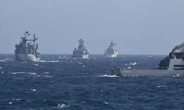 «Μεγάλες δυνάμεις» στήνουν πλοία σε επίδειξη δύναμης προς την Τουρκία