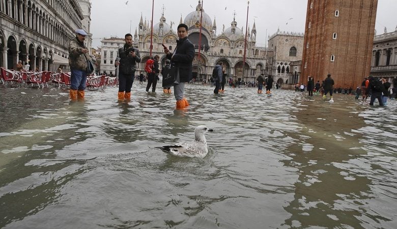Πλημμύρισε το 50% της Βενετίας