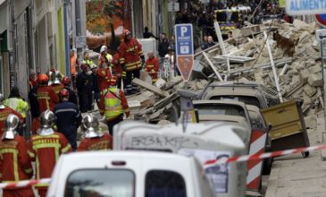 Επτά άνθρωποι αγνοούνται από κατάρρευση κτιρίων στη Μασσαλία
