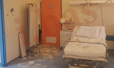 Κατέρρευσε το ταβάνι στο νοσοκομείο της Νίκαιας καταγγέλλει η ΠΟΕΔΗΝ