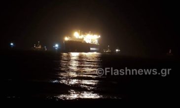 Δεξαμενόπλοιο προσάραξε έξω από το Ηράκλειο – Λήξη συναγερμού για θαλάσσια ρύπανση