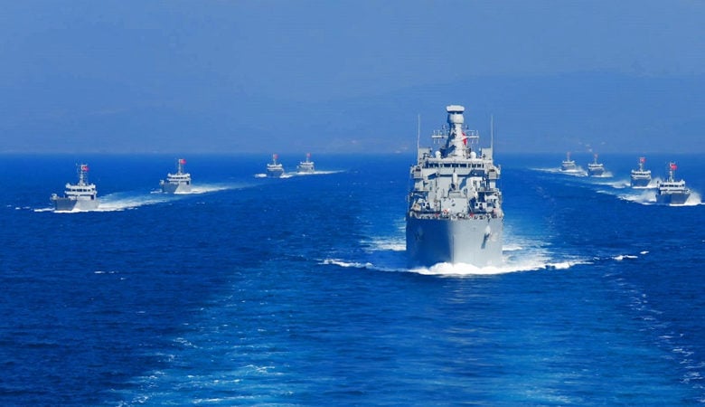 Η Τουρκική αρμάδα βγαίνει στο Αιγαίο, για «πρόβα πολέμου»