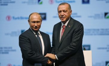 Στο πλευρό του Πούτιν ο Ερντογάν – Τον πήρε τηλέφωνο για να του πει πως τον στηρίζει