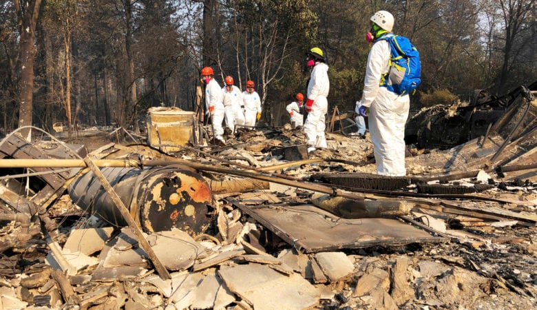 83 νεκροί και 563 αγνοούμενοι στην Καλιφόρνια