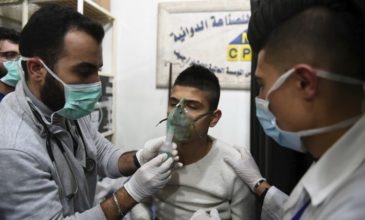 Φρίκη στο Χαλέπι από επίθεση με τοξικά – Πάνω από 100 τα κρούσματα