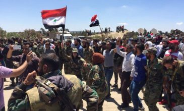 Ο συριακός στρατός μπήκε στην πόλη Μάνμπιτζ