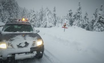 Θερμοκρασίες που φλερτάρουν με το μηδέν και χιόνια στη Βόρεια Ελλάδα