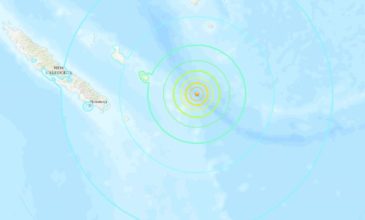 Ισχυρός σεισμός στη Νέα Καληδονία – Συναγερμός για τσουνάμι