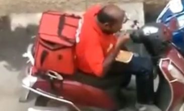 Διανομέας φαγητού απολύθηκε γιατί έτρωγε τις… παραγγελίες