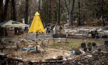 Πάνω από 9 δισ. δολάρια οι ζημιές από τις φονικές πυρκαγιές στην Καλιφόρνια
