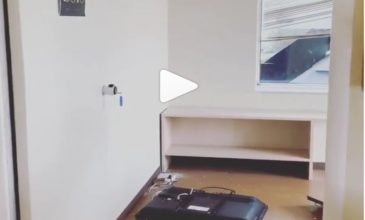 Το βίντεο της Εύας Αντωνοπούλου από τα κατεστραμμένα γραφεία του ΣΚΑΪ