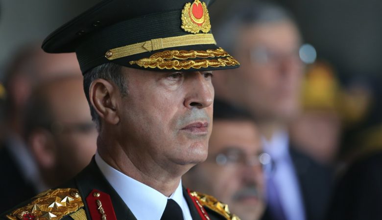 Ο Τούρκος υπουργός Άμυνας μιλά για τη «γαλάζια πατρίδα» ενώ F16 πετούν στο Καστελόριζο