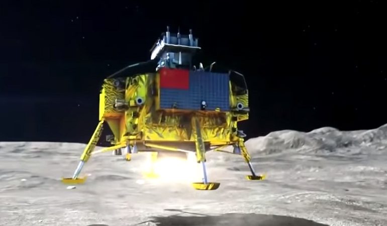 Κινέζικο διαστημόπλοιο μια ανάσα από την σκοτεινή πλευρά της Σελήνης