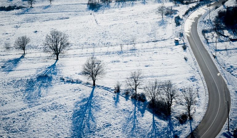 Χιονοπτώσεις στα ορεινά του νομού Καρδίτσας