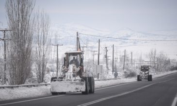 Κατολισθήσεις στη δυτική Ελλάδα από τον παγετό και τα χιόνια