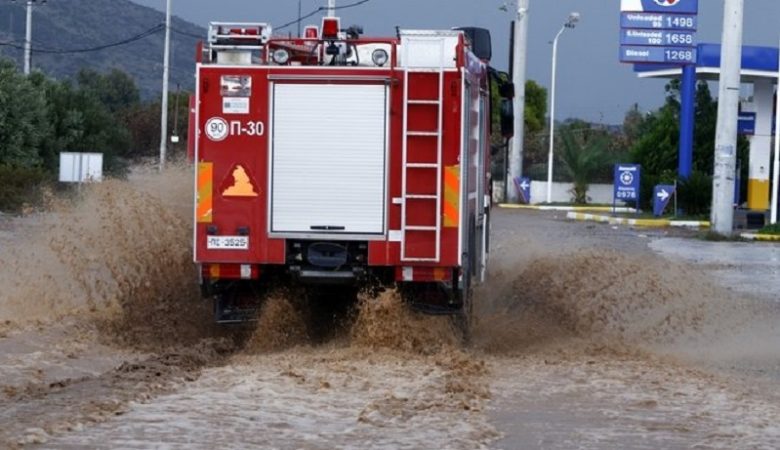Πλημμύρες σε περιοχές της Ανατολικής Μακεδονίας και της Ξάνθης