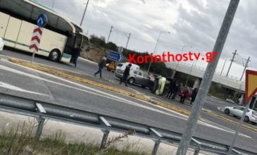 Ανετράπη αυτοκίνητο στην Κόρινθο – Τραυματίστηκε η οδηγός