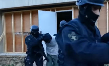 Απίστευτο βίντεο από την αναπαράσταση της απελευθέρωσης Λεμπιδάκη