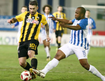 Επεισοδιακή νίκη της ΑΕΚ, 0-1 στο Περιστέρι