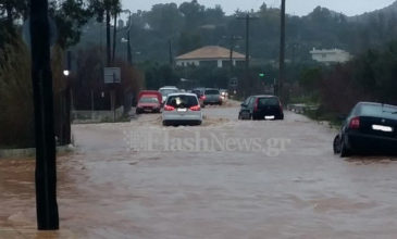 Η «Χιόνη» έπνιξε την Κρήτη