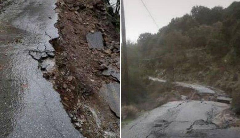 Εγκλωβισμοί κατοίκων στο Σηρικάρι Κισάμου λόγω κακοκαιρίας