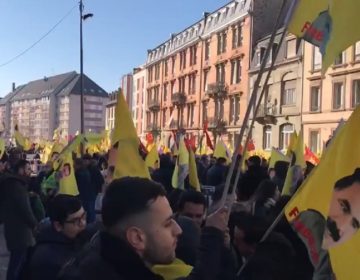Μαζικές διαδηλώσεις Κούρδων στη Γαλλία για τον Οτσαλάν