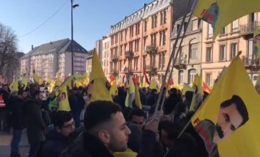Μαζικές διαδηλώσεις Κούρδων στη Γαλλία για τον Οτσαλάν