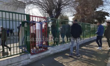 Κατάληψη μαθητών σε λύκειο της Λαμίας για τους χαμηλούς βαθμούς καθηγήτριας