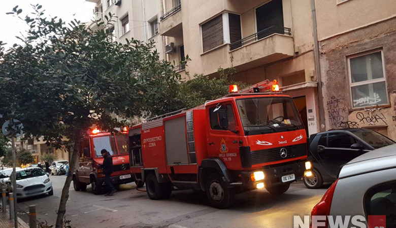 Πυρκαγιά ξέσπασε σε διαμέρισμα στο Κολωνάκι