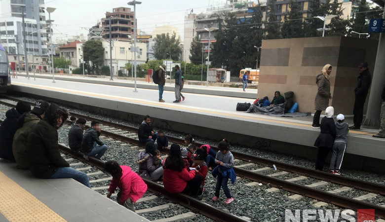 Ανακοίνωση της ΤΡΑΙΝΟΣΕ για την κατάληψη των γραμμών του Σταθμού Λαρίσης από πρόσφυγες
