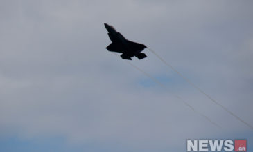Μαχητικά Stealth F-35 πάνω από την Αθήνα το απόγευμα