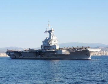 Στη Σούδα το Γαλλικό αεροπλανοφόρο «Charles de Gaulle»