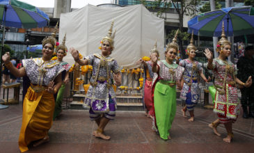Ταϊλανδοί γιόρτασαν στην Κέρκυρα την Πρωτοχρονιά για το έτος 2562