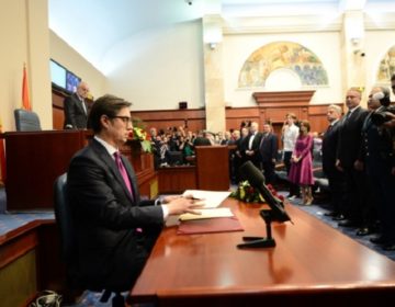 Ορκίστηκε Πρόεδρος των Σκοπίων ο Στέβο Πεντάροφσκι