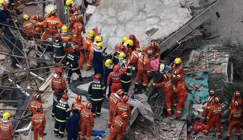 Επτά νεκροί σε κατάρρευση κτιρίου στη Σανγκάη
