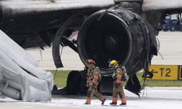 Φωτιά σε κινητήρα αεροπλάνου στο αεροδρόμιο Ηρακλείου