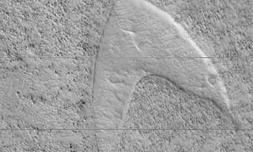 Η NASA βρήκε το σύμβολο του «Σταρ Τρεκ» στην «Ελλάδα» του Άρη