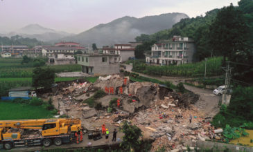 Φονικός σεισμός στην Κίνα