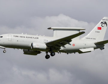 Πτήση τουρκικού ιπτάμενου ραντάρ βόρεια της Λιβύης