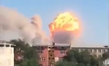Εκρήξεις σε αποθήκη πυρομαχικών στο Καζακστάν