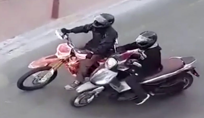 Βίντεο με τη δράση ληστών μοτοσικλετών σε περιοχές της Αττικής