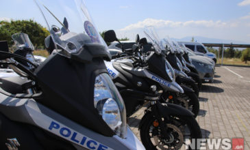 Τα νέα οχήματα και οι μοτοσυκλέτες της Αστυνομίας