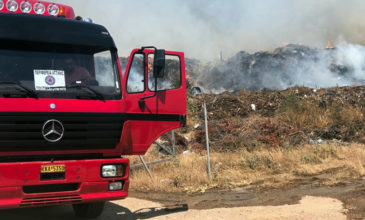 Συναγερμός για πυρκαγιά κοντά σε κατοικημένη περιοχή στη Φθιώτιδα